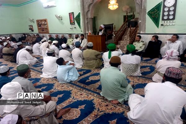 سوگواری اهل سنت چابهار در عزای سید الشهدا(ع)