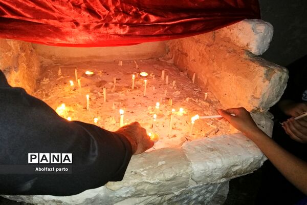 مراسم شام غریبان اباعبدالله الحسین در مشهد مقدس