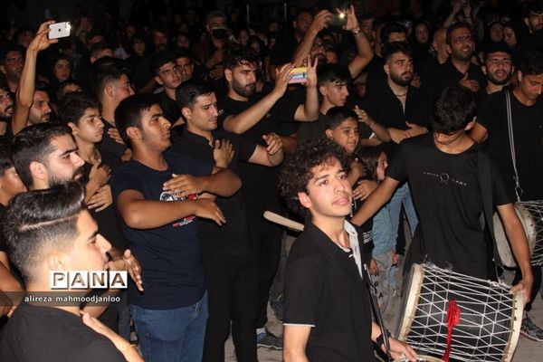 مراسم شام غریبان امام حسین در گلوگاه