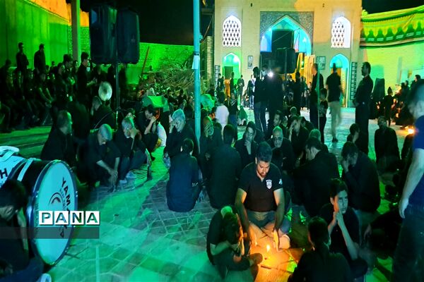 مراسم شام غریبان در بافران