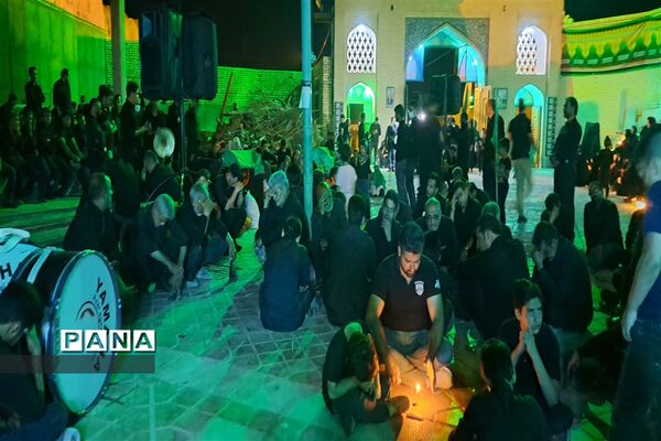 مراسم شام غریبان در بافران