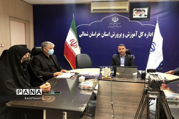 مراسم تودیع و‌معارفه سرپرست سازمان دانش‌آموزی استان