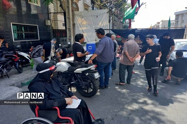 عاشورای حسینی در تهران نو