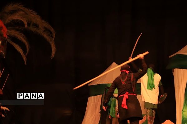 برگزاری اجرای تعزیه شام غریبان دردولت‌آباد کرج