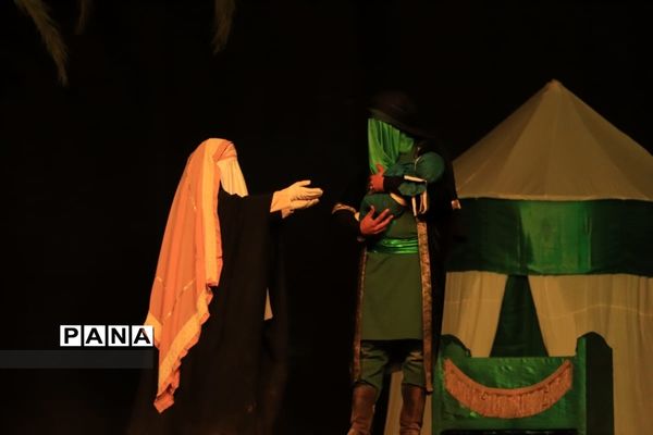 برگزاری اجرای تعزیه شام غریبان دردولت‌آباد کرج