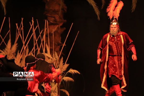 برگزاری اجرای تعزیه شام غریبان دردولت‌آباد کرج