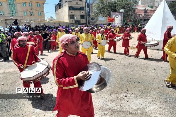 آئین تعزیه‌خوانی و آتش‌زدن خیمه‌ها در قم