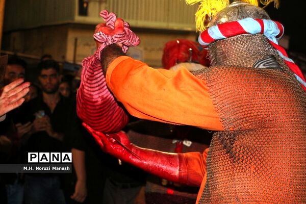 کاروان نمادین اسرای کربلا در قم