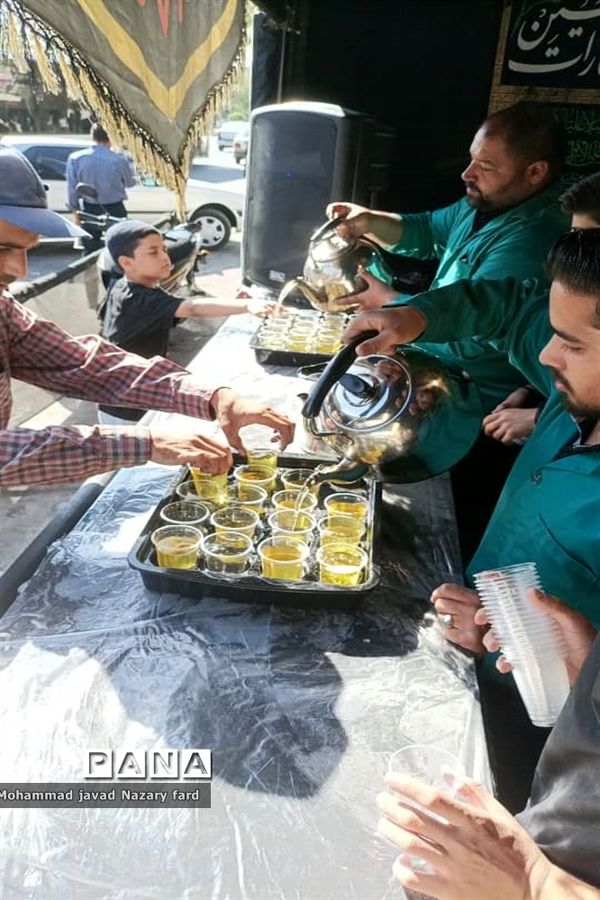 برگزاری موکب عزاداری در مشهد
