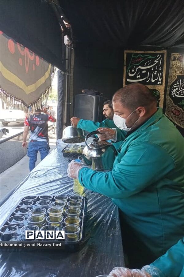 برگزاری موکب عزاداری در مشهد