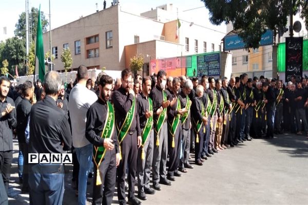 حرکت دسته زینبیه زنجان