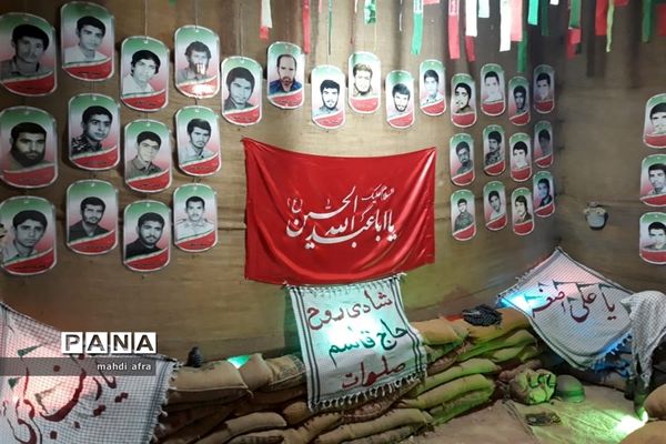 برپایی نمایشگاه مدافع مظلومان حاج قاسم سلیمانی در مسجد امام حسن مجتبی (ع)بهبهان