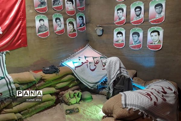 برپایی نمایشگاه مدافع مظلومان حاج قاسم سلیمانی در مسجد امام حسن مجتبی (ع)بهبهان