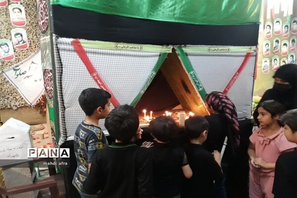 برپایی نمایشگاه مدافع مظلومان حاج قاسم سلیمانی در مسجد امام حسن مجتبی (ع)بهبهان