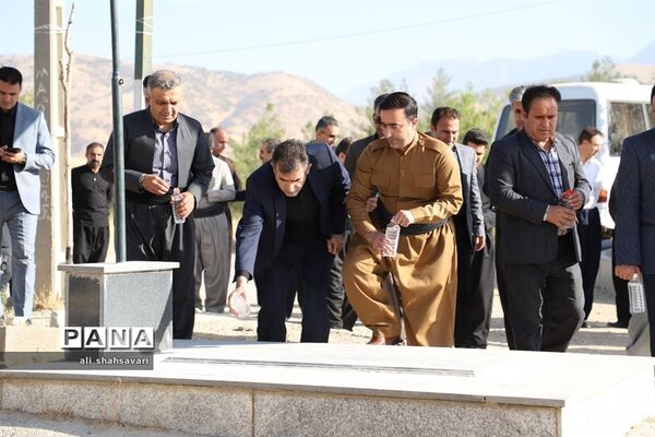 سفر یک‌روزه مدیرکل آموزش و پرورش کرمانشاه به شهرستان جوانرود