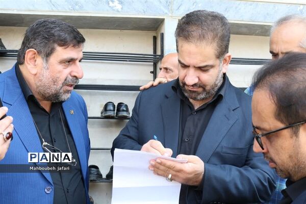 بازدید فرماندار از روستاهای بالادست میاندورود