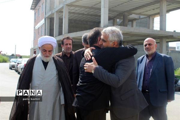 دیدار با خانواده شهید مدافع حرم در بهنمیر