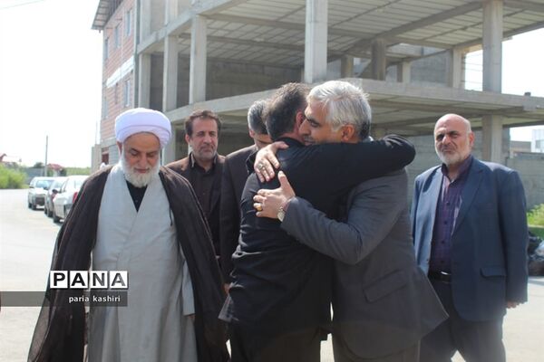 دیدار با خانواده شهید مدافع حرم در بهنمیر