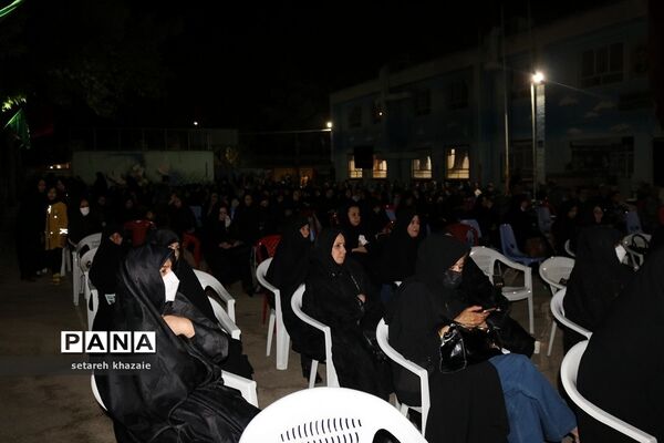 مراسم عزاداری فرهنگیان مدارس شاهد ناحیه۶ مشهد مقدس