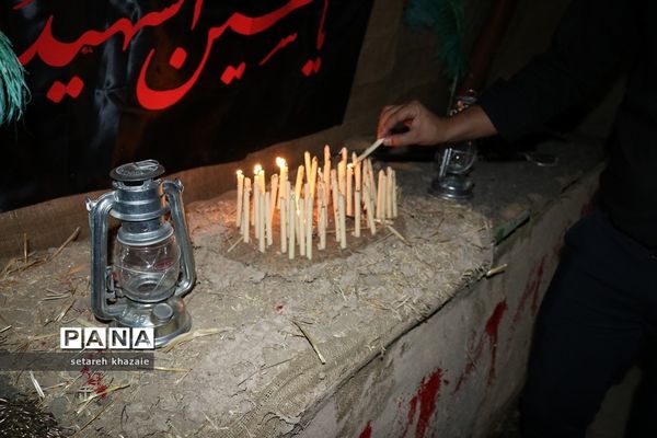 مراسم عزاداری فرهنگیان مدارس شاهد ناحیه۶ مشهد مقدس