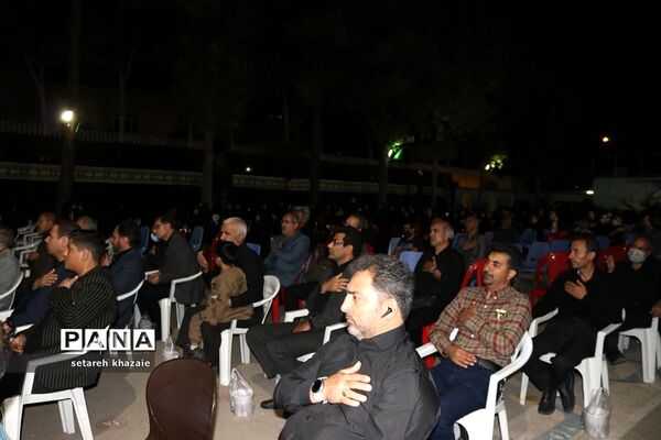 مراسم عزاداری فرهنگیان مدارس شاهد ناحیه۶ مشهد مقدس