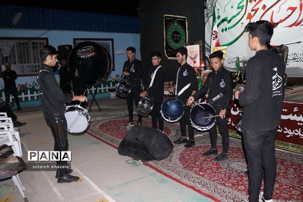 مراسم عزاداری فرهنگیان مدارس شاهد ناحیه۶ مشهد مقدس