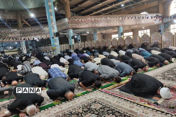 نماز جمعه در شهرستان قدس