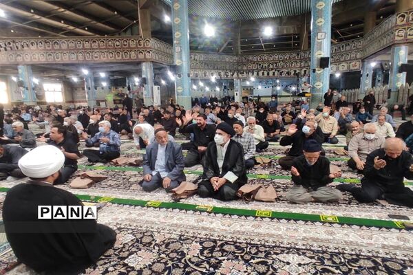 نماز جمعه در شهرستان قدس