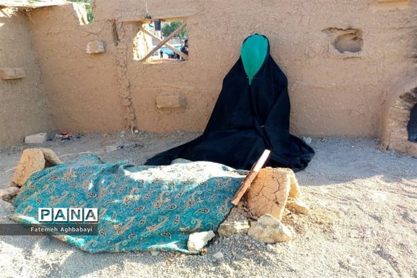 برگزاری نمایش آیینی «یک بیابان بی‌کسی» و حرکت نمادین قافله امام حسین (ع) در شهرستان بن