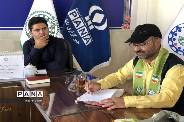 مراسم تجلیل از خبرنگاران خبرگزاری پانا خراسان شمالی