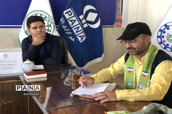مراسم تجلیل از خبرنگاران خبرگزاری پانا خراسان شمالی
