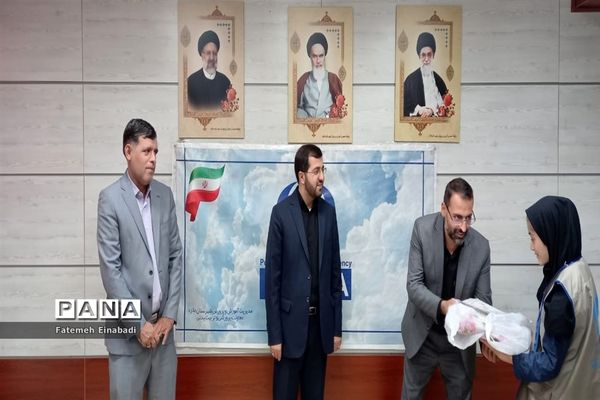 تجلیل از دانش‌آموزان خبرنگار فعال پانا در ملارد