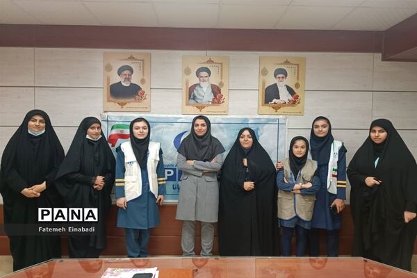 تجلیل از دانش‌آموزان خبرنگار فعال پانا در ملارد