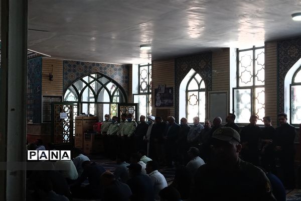 استشمام عطر شهید گمنام در منطقه ۶