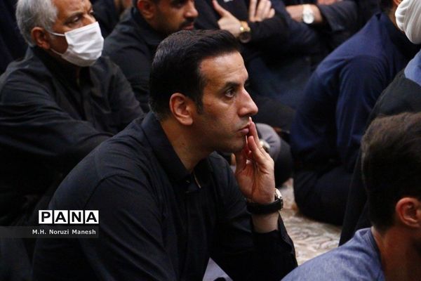 سومین شب مراسم عزاداری هیات «هنر و رسانه» در قم