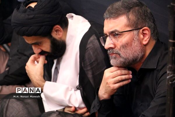 سومین شب مراسم عزاداری هیات «هنر و رسانه» در قم