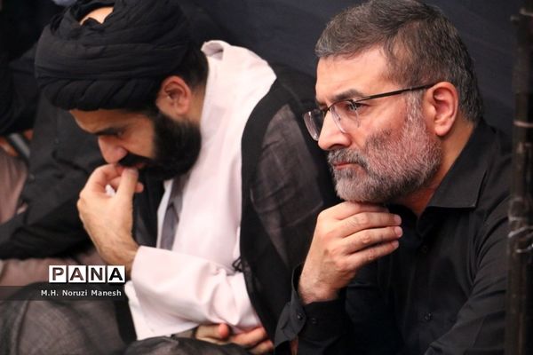 سومین شب مراسم عزاداری هیات «هنر و رسانه» در قم