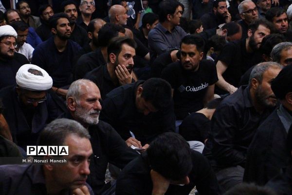 سومین شب مراسم عزاداری هیات «هنر و رسانه» در قم