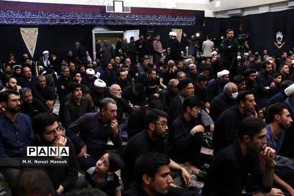 سومین شب مراسم عزاداری هیات «هنر و رسانه» در قم