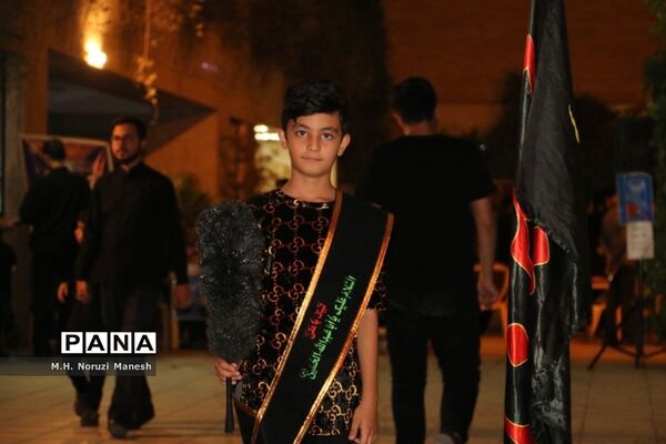 سومین شب مراسم عزاداری هیات «هنر و رسانه» در قم