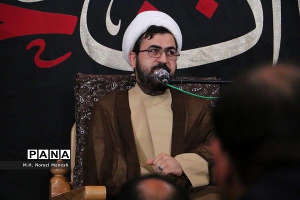 سومین شب مراسم عزاداری هیات «هنر و رسانه» در قم