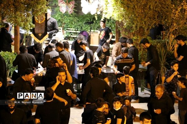 سومین شب مراسم عزاداری هیات «هنر و رسانه» در قم