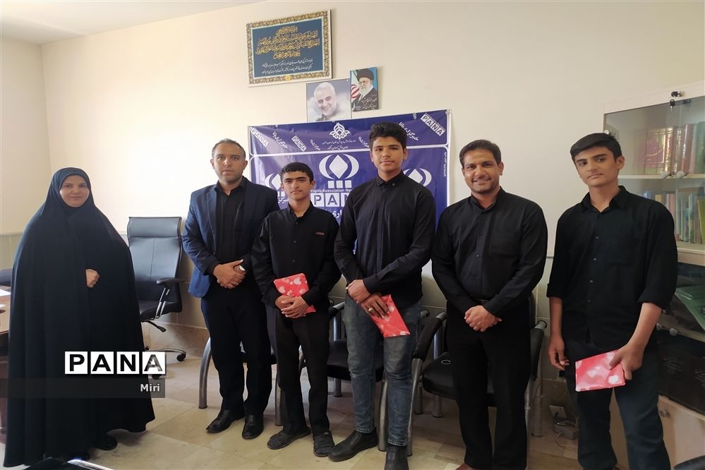 تقدیر از دانش‌آموز خبرنگاران پانا