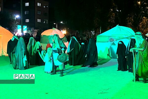 اجرای نمایش کربلا فدک و محرابی دیگر در مشکین دشت کرج