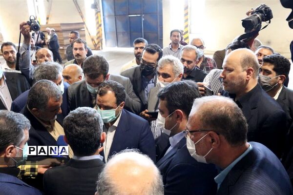 بازدید وزیر اقتصاد از شرکت نکاچوب میاندورود