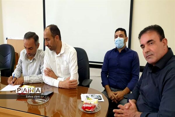 آیین تودیع و معارفه مدیر آموزش وپرورش شهرستان محمود آباد
