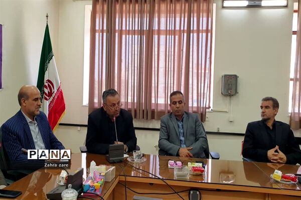 آیین تودیع و معارفه مدیر آموزش وپرورش شهرستان محمود آباد