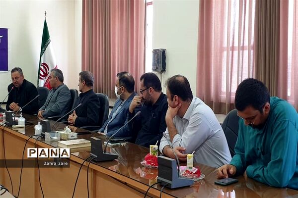 آیین تودیع و معارفه مدیر آموزش وپرورش شهرستان محمود آباد