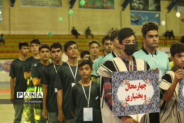 مراسم افتتاحیه مسابقات ورزشی دانش‌آموزی کشور