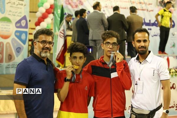 اهدای مدال روز دوم مسابقات ورزشی کشور